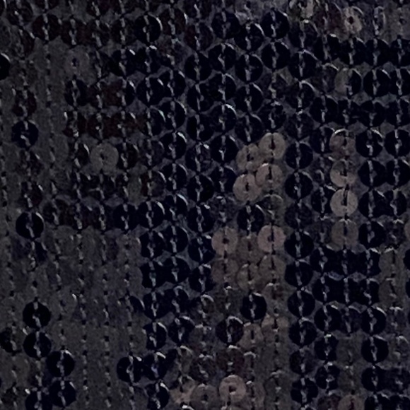 Suzy Shier Black Sequin Tank Top, Size S - Picture 3 of 6